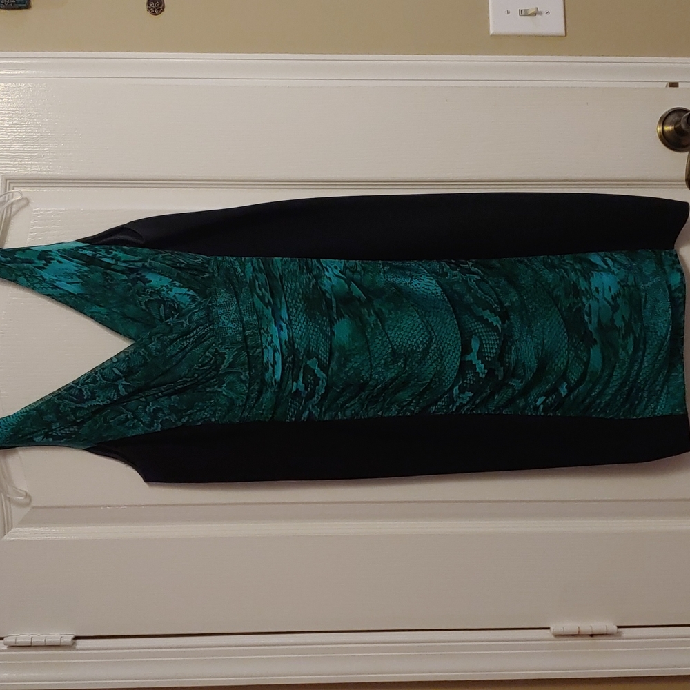 Animal print dress